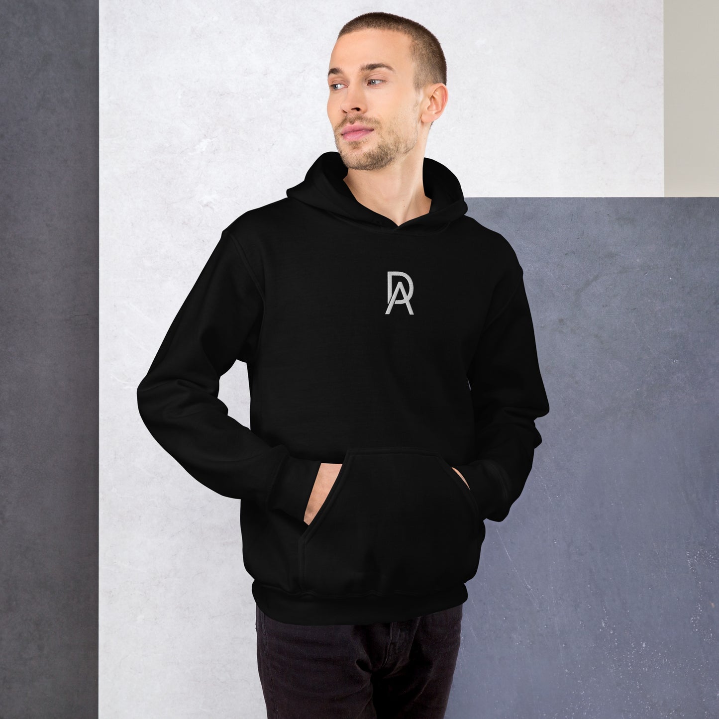 Unisex hoodie with AD Logo embroidery