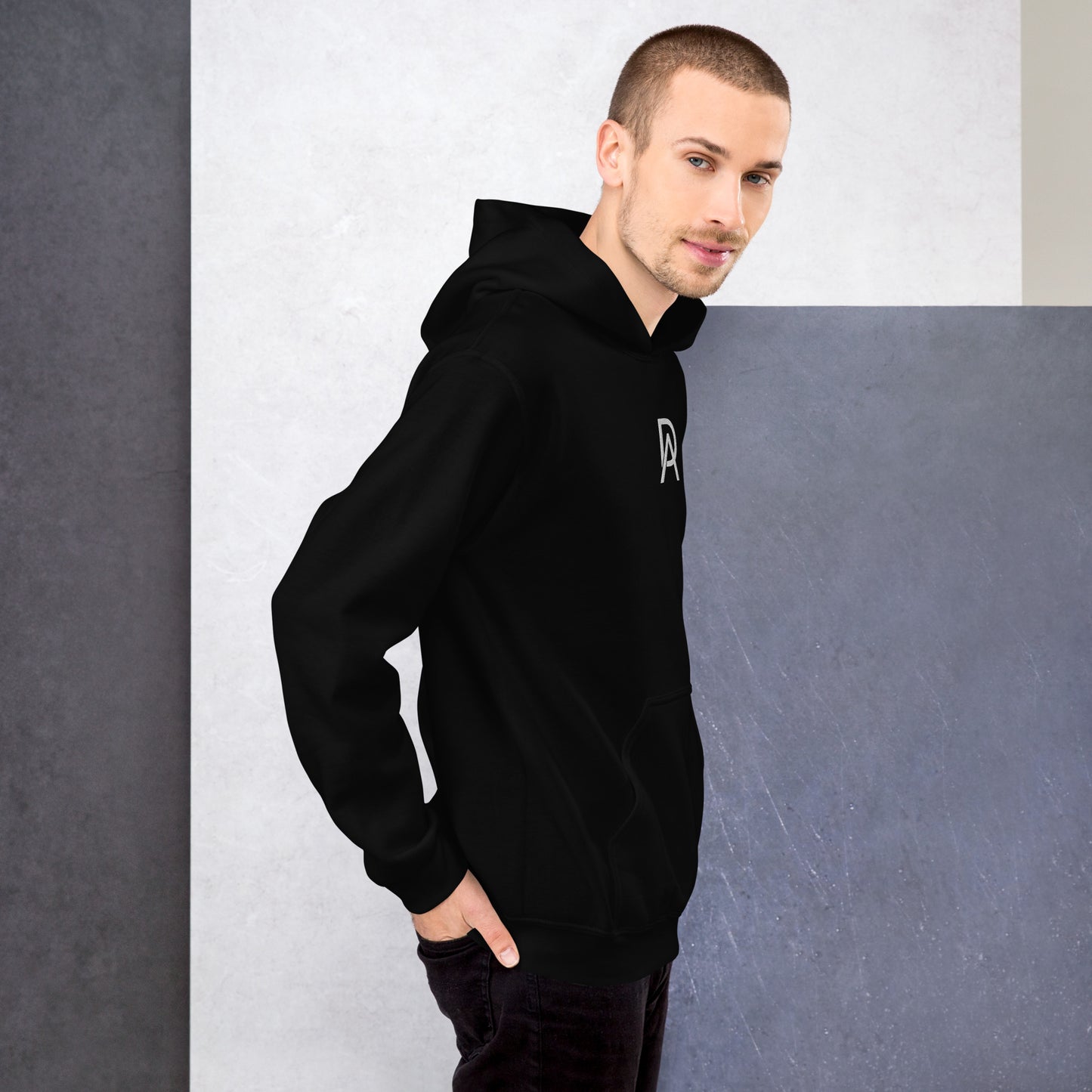 Unisex hoodie with AD Logo embroidery