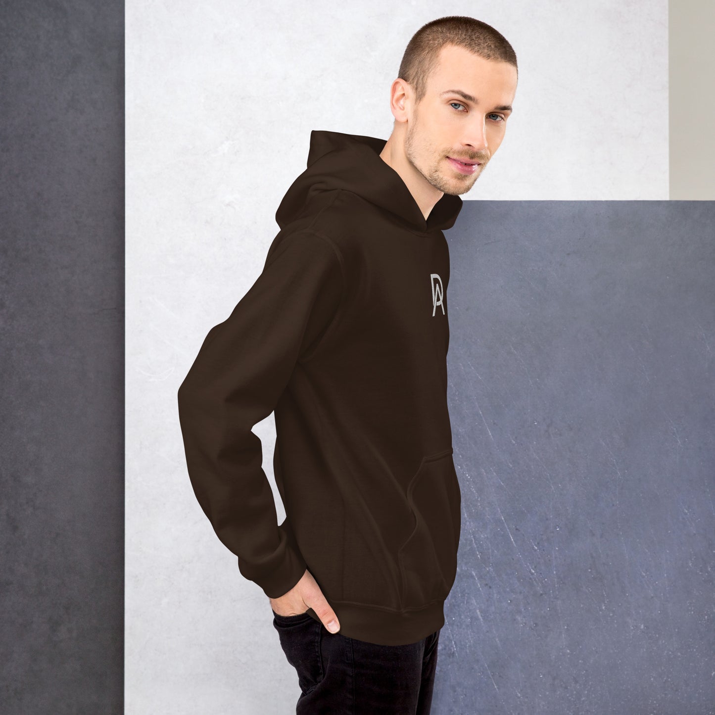 Unisex hoodie with AD Logo embroidery