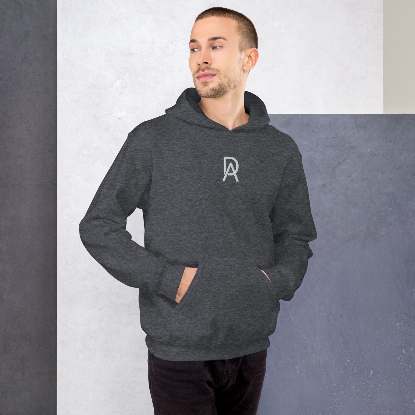 Unisex hoodie with AD Logo embroidery