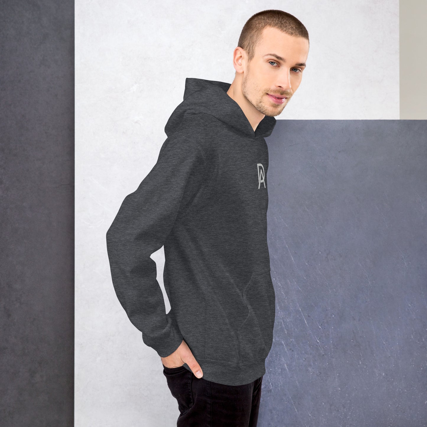 Unisex hoodie with AD Logo embroidery