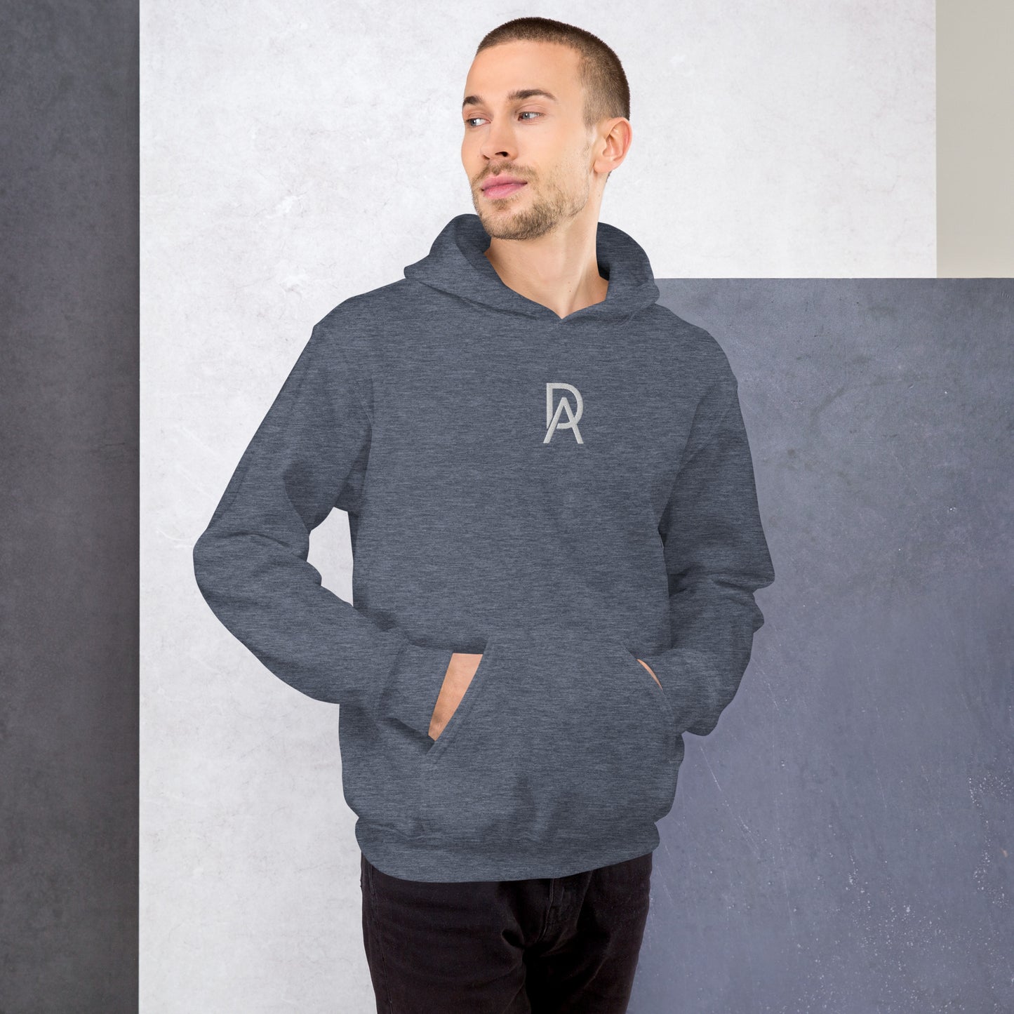 Unisex hoodie with AD Logo embroidery