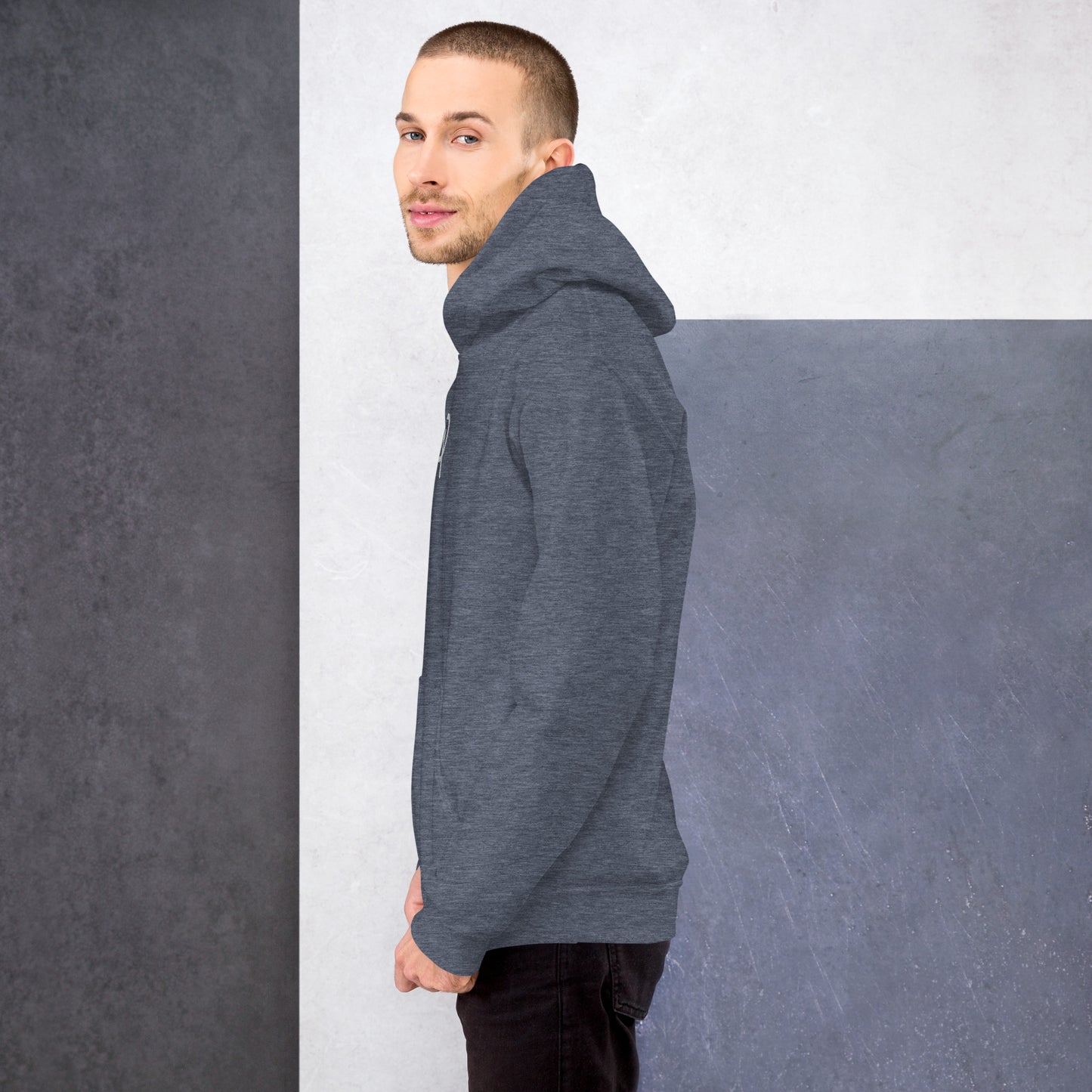 Unisex hoodie with AD Logo embroidery