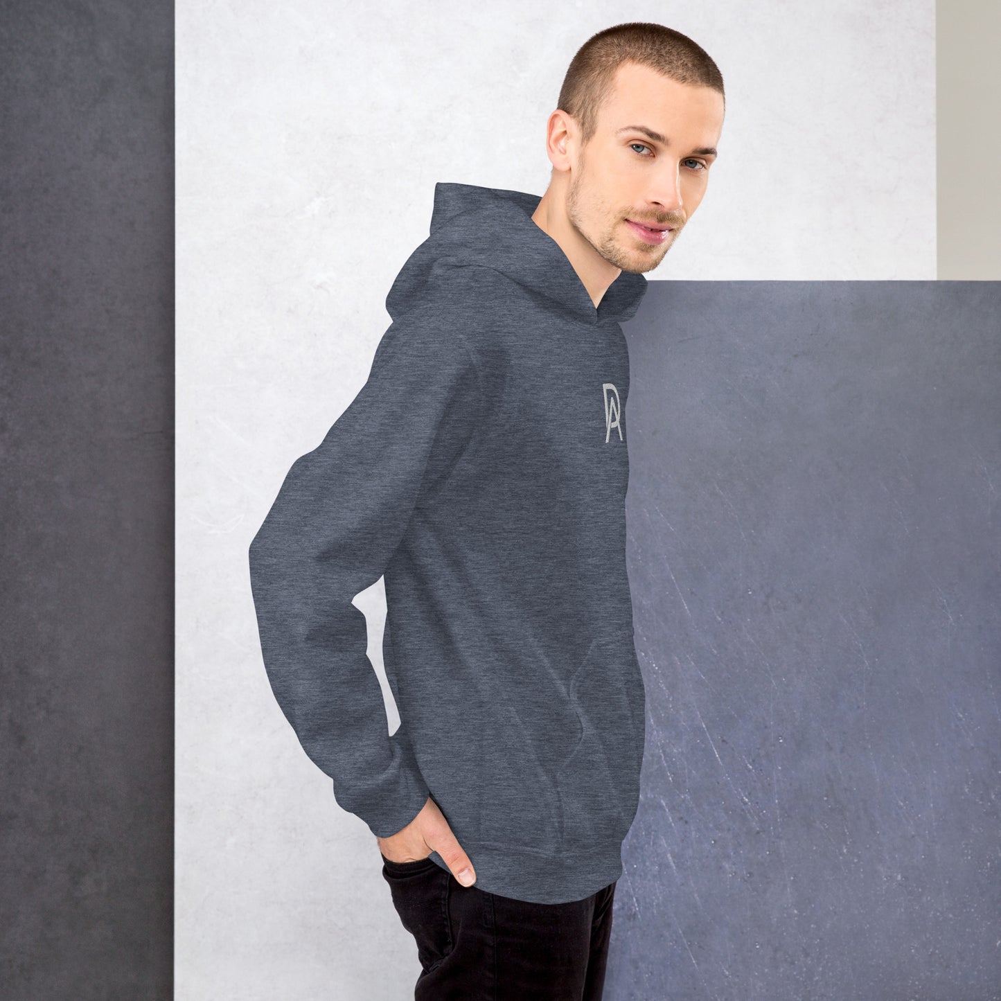 Unisex hoodie with AD Logo embroidery
