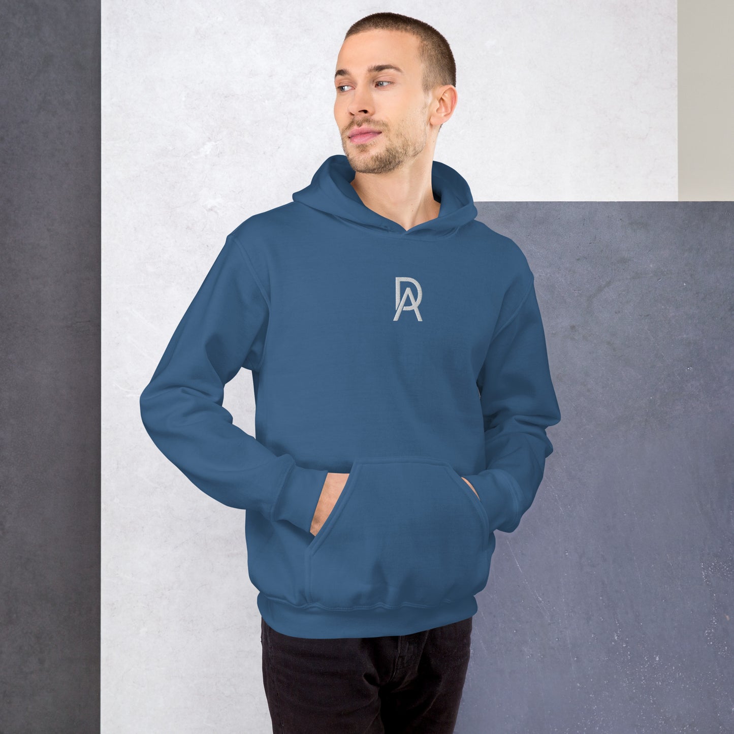 Unisex hoodie with AD Logo embroidery