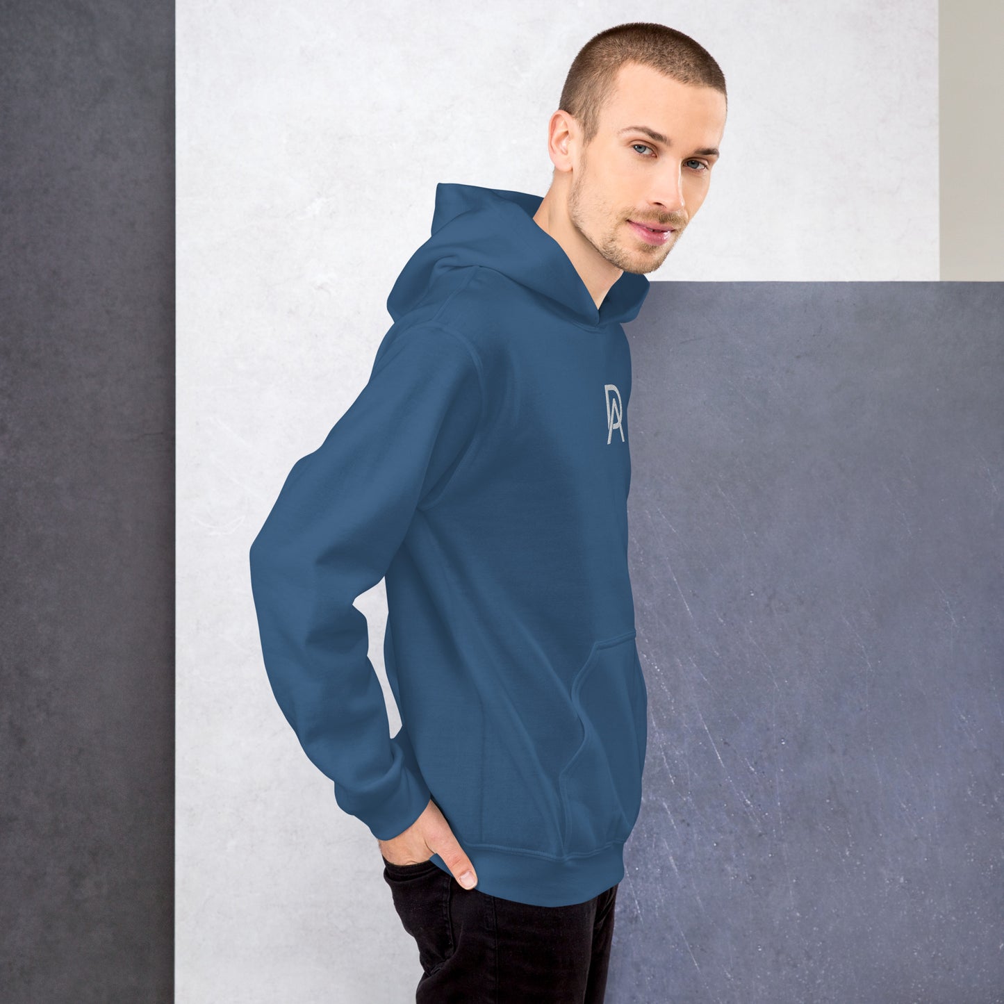 Unisex hoodie with AD Logo embroidery