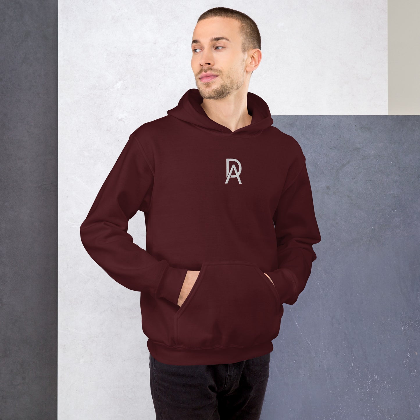 Unisex hoodie with AD Logo embroidery