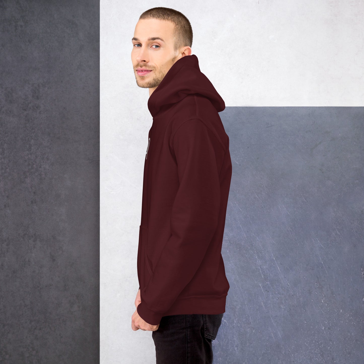 Unisex hoodie with AD Logo embroidery