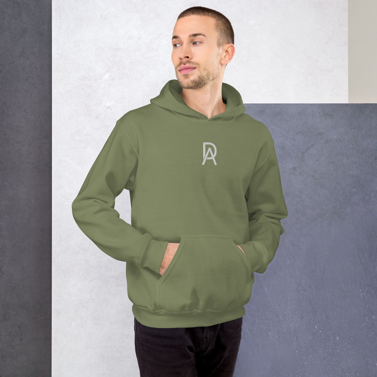Unisex hoodie with AD Logo embroidery