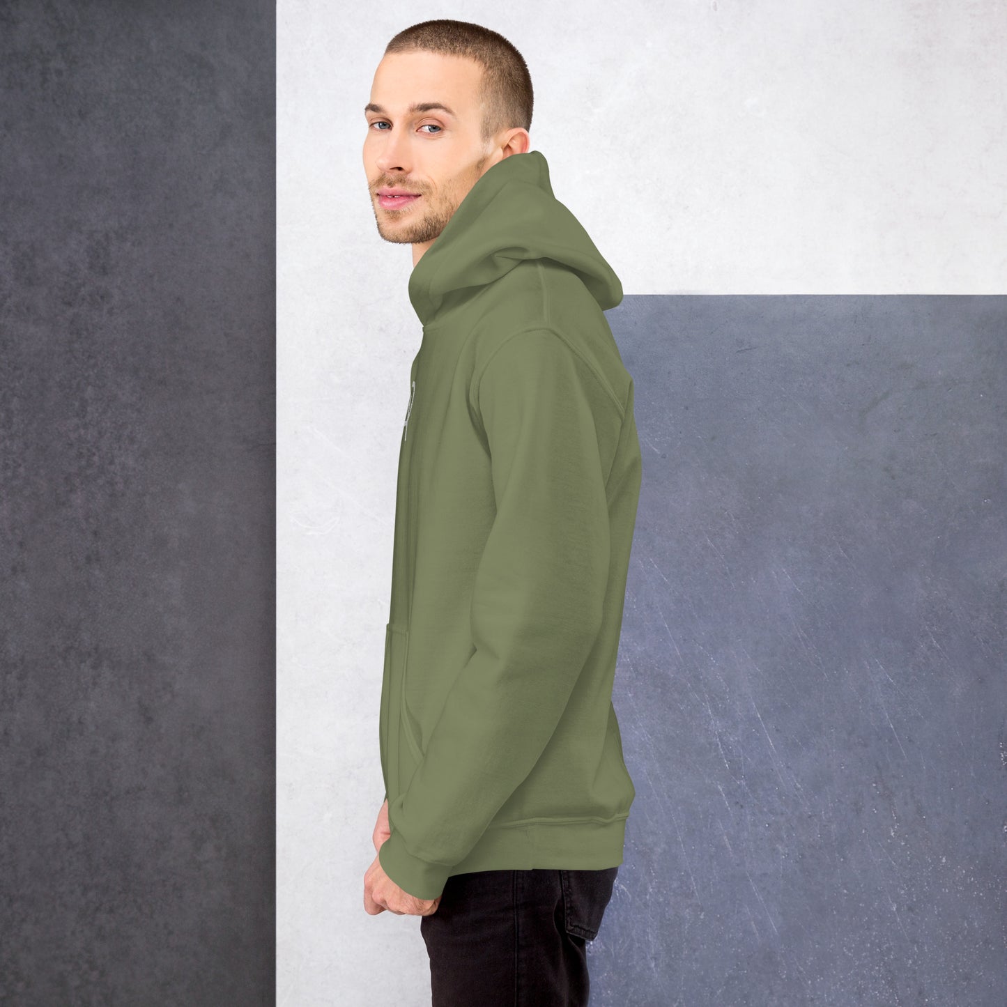 Unisex hoodie with AD Logo embroidery