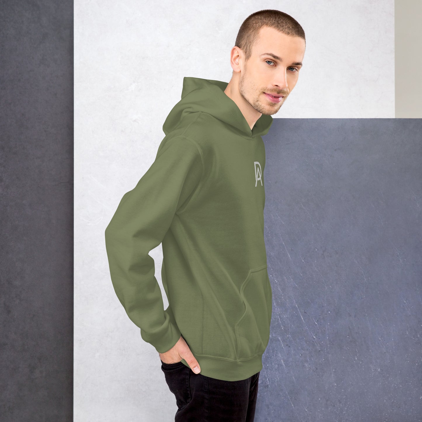 Unisex hoodie with AD Logo embroidery