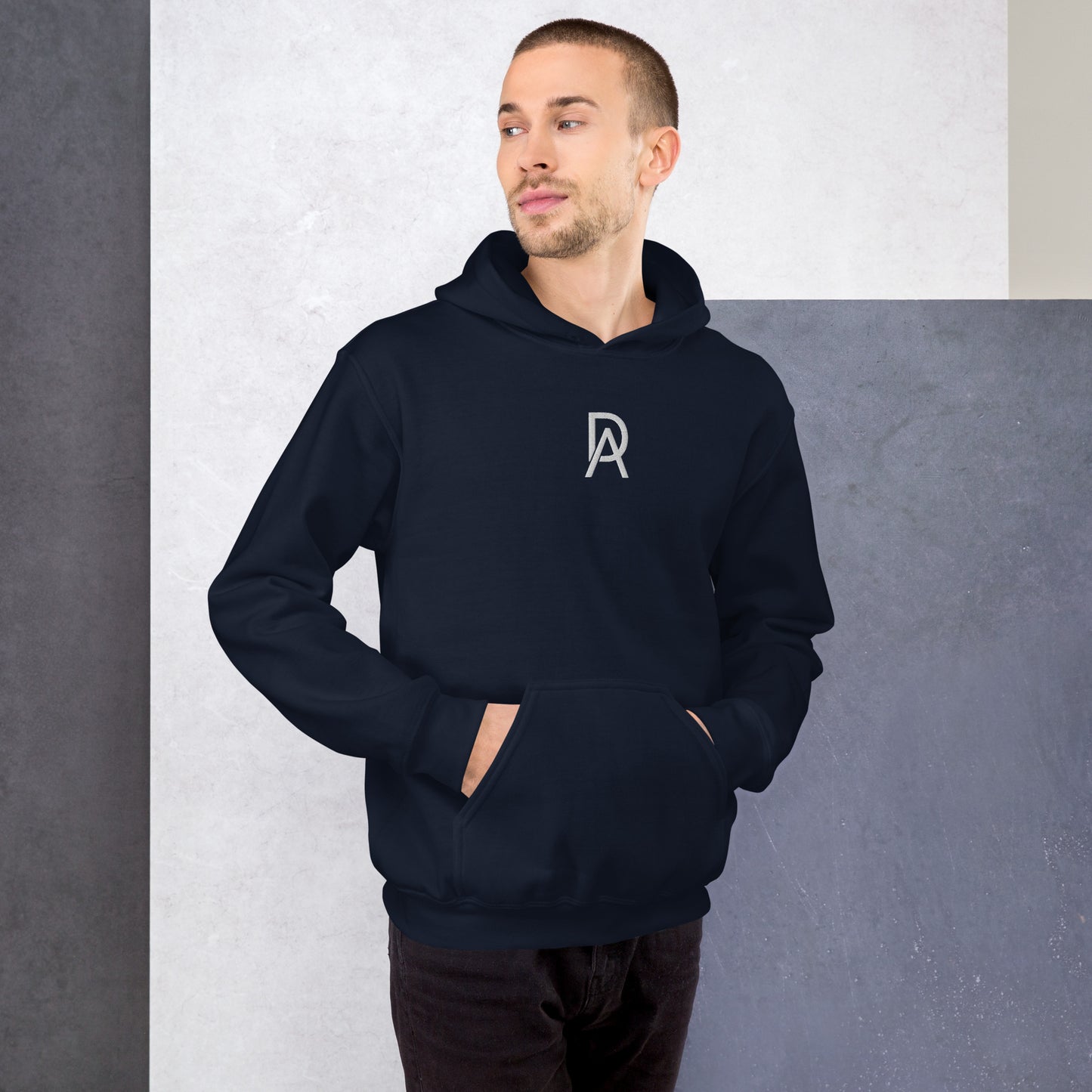 Unisex hoodie with AD Logo embroidery
