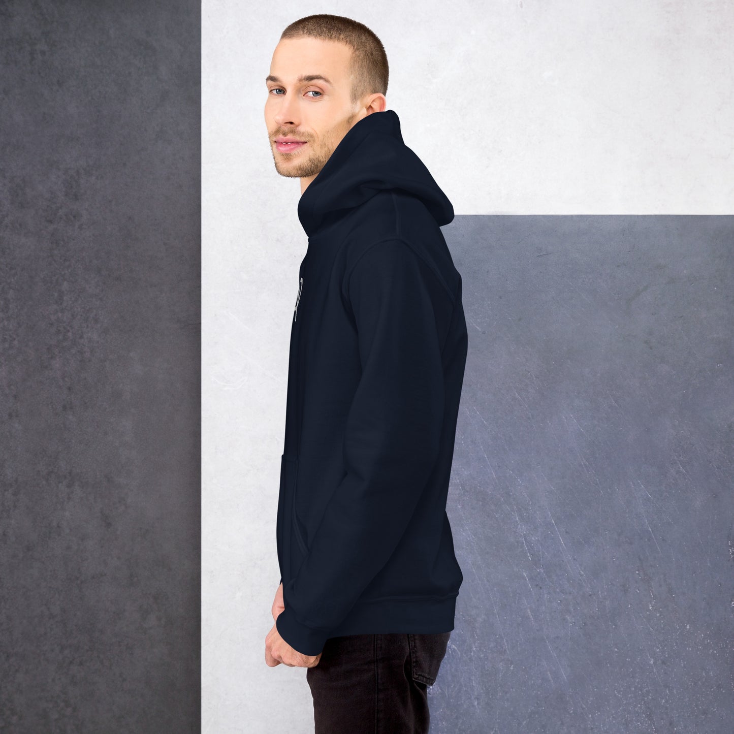 Unisex hoodie with AD Logo embroidery