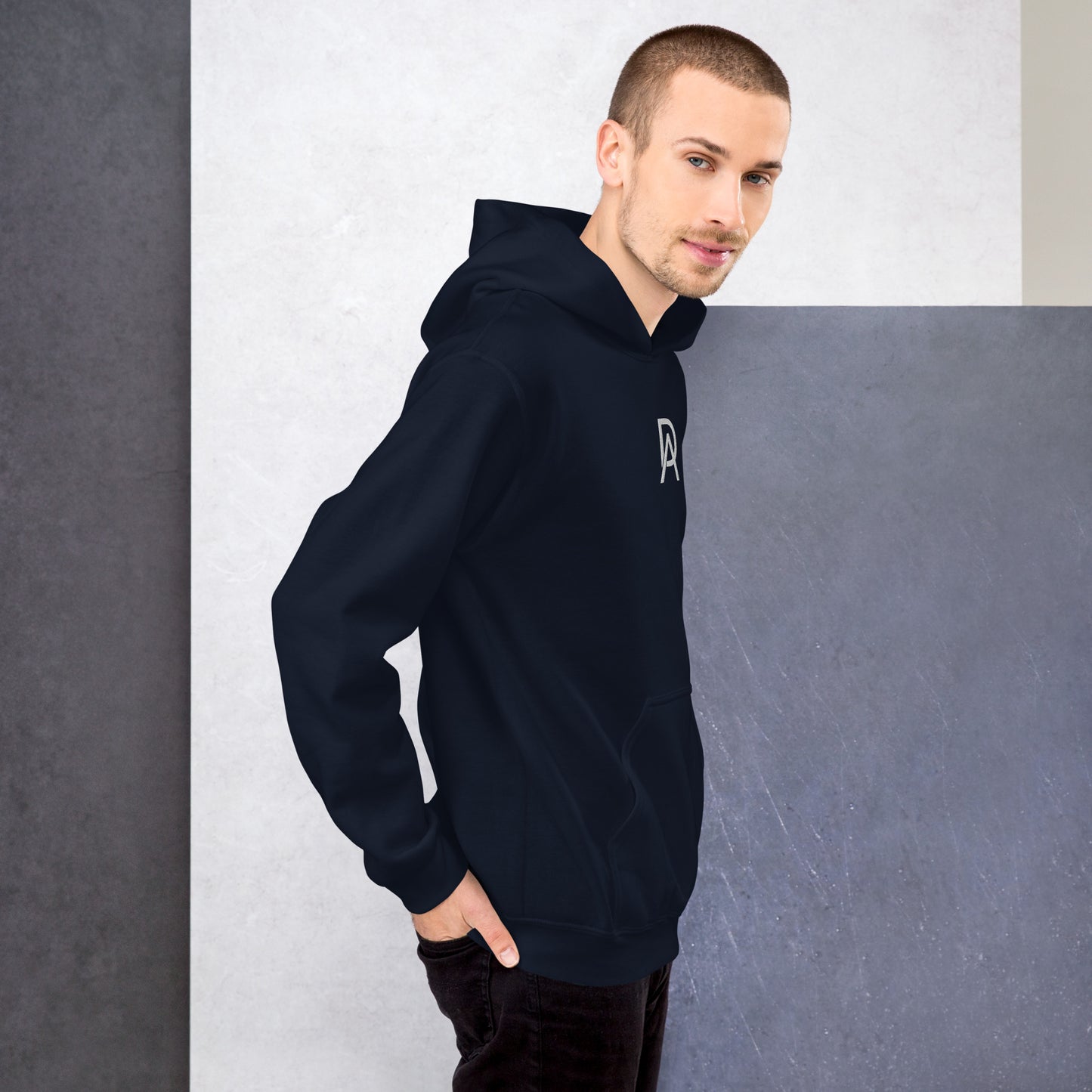 Unisex hoodie with AD Logo embroidery